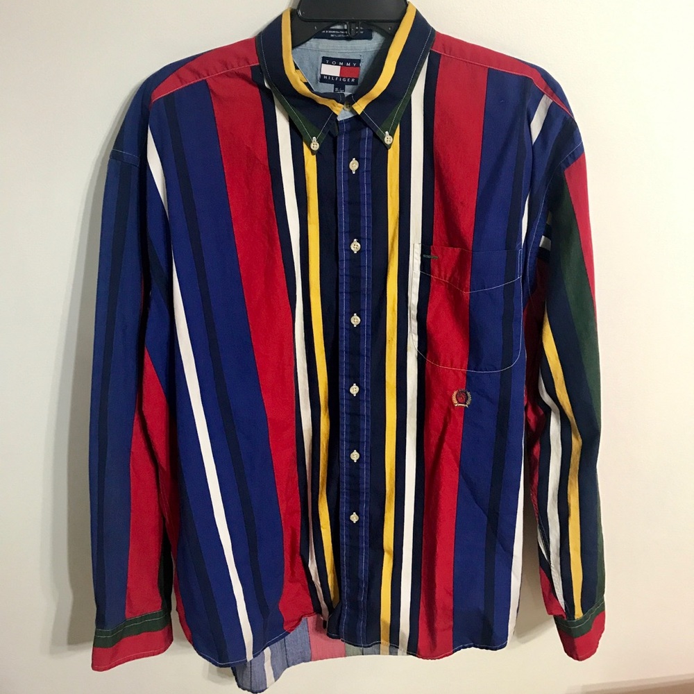 Vintage Tommy Hilfiger Button Up